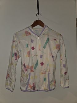 Zella Girl Rain Jacket, Size 10/12