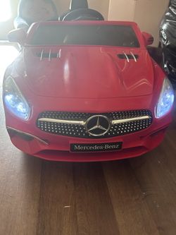 Kids Mercedes Benz Ride Along