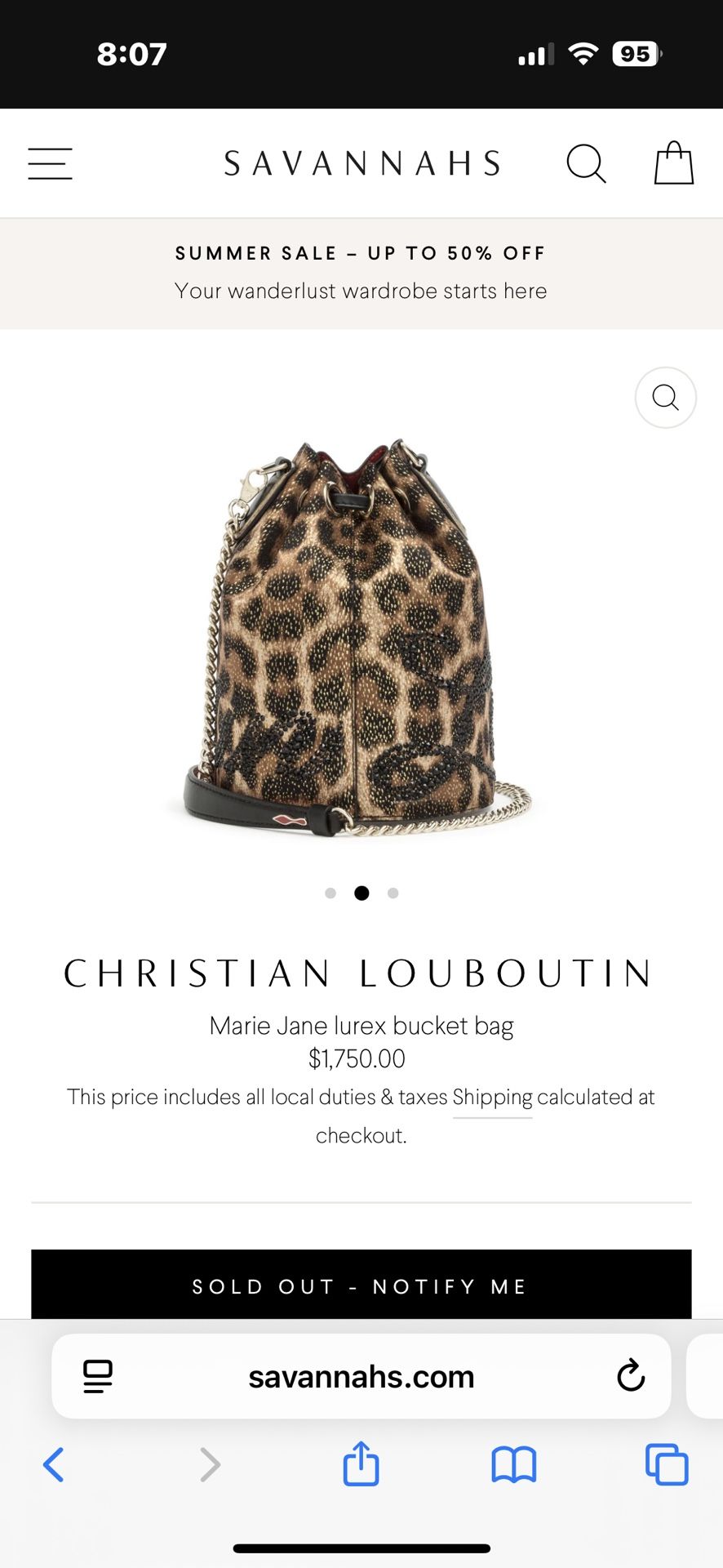 Beautiful Christian Louboutin Bag