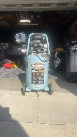 20 Gallon Mac Graw Compressor.