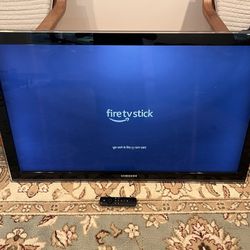Samsung 40" LCD HDTV With Amazon FireStick