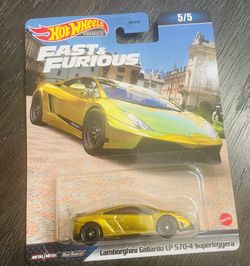 Hot Wheels Premium Fast & Furious Lamborghini Gallardo LP 570-4 Superleggera 