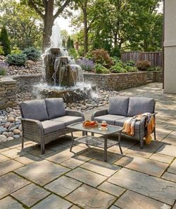 Patio sofa set patio furniture patio couch outdoor sofa couch set 🆕☑️🚎🚛