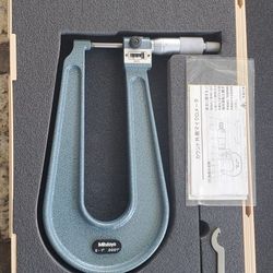 Mitutoyo 1 inch Micrometer New In Box