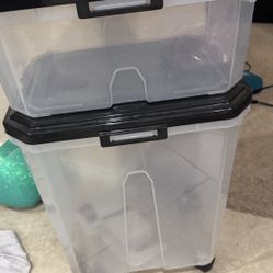 Dog Food Container, Airtight, 2 Storage 