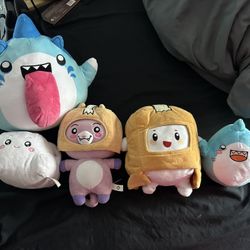 Lankybox Plushies