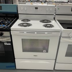 Whirlpool 30”Range Electric 