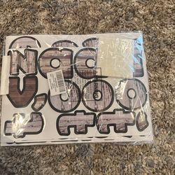 Bulletin Board Lettering