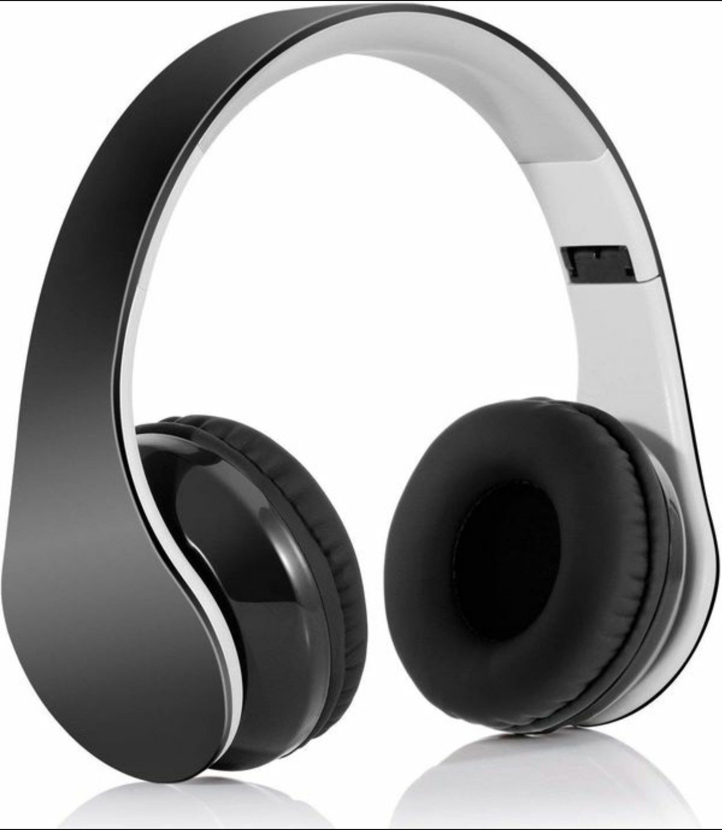 Bluetooth Headphones Wireless Headset Over Ear - Foldable Hi-Fi Stereo Headset with Built-in Mic