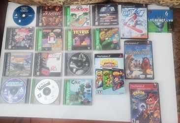 Playstation games.