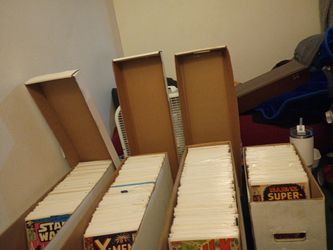 Comic Book Collection (4) boxes read description