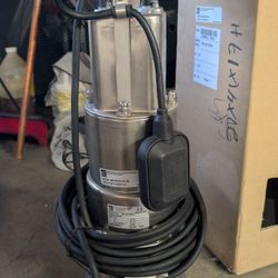 Submersible Stainless Steel Pump!!