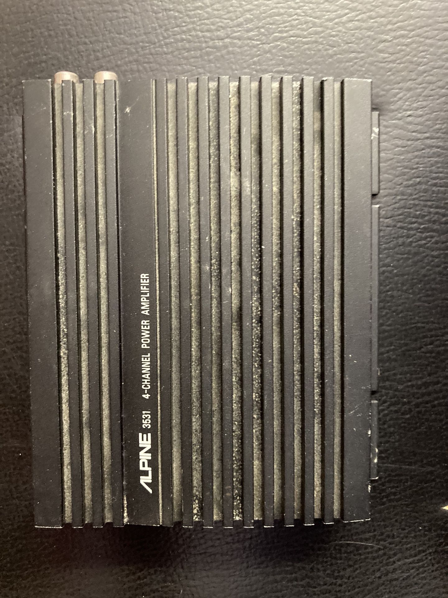 Old school Alpine 3531 4 channel mini power amplifier