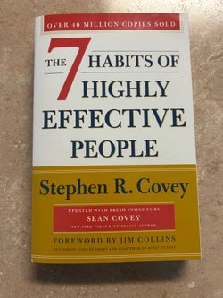 The 7 Habits of Highly Effective People by Stephen R. Covey