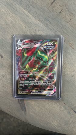 Pokemon Rayquaza vmax 111/203 rapid strike