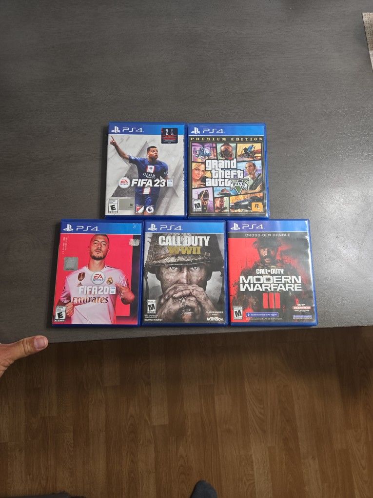 Ps4 Games 10 Each