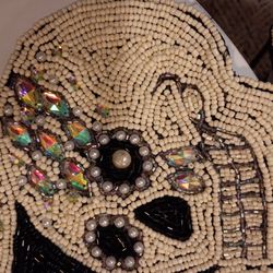 Handmade Beaded Table Runner