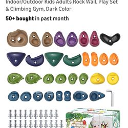 Climbing holds for kids (2 sets)