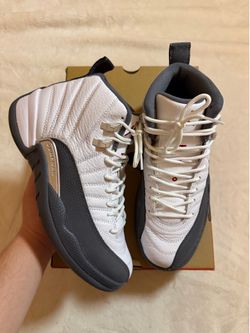Dark Grey Jordan 12’s