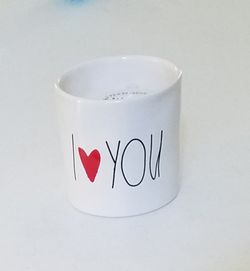 Rae Dunn "I Love YOU" Candle