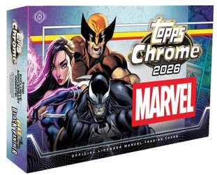 Topps 2026 Marvel Comics Hobby Box Factory Sealed