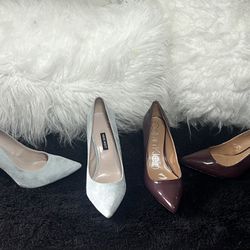 2 pairs of heels 