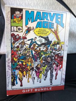Marvel Age #1 1985 Gift Bundle with Collector Booster
