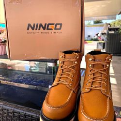 Ningo Work Boots (Soft Toe) – Men’s 9.5 – New in Box