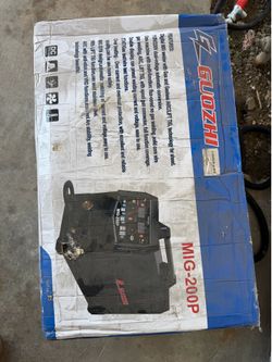 GZ GUOZHI 110V/220V 200A MIG Welder, 7 in 1 Multi-Process Welding Machine, Gas MIG/MAG, Gasless Flux Core MIG, Lift TIG, Stick, Spot Welding, Spool Gu