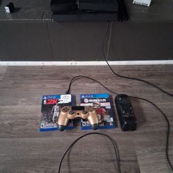 Everything Is Included 2k25 Madden 25, A Controller and Charging Dock.  Console Is For Parts Only