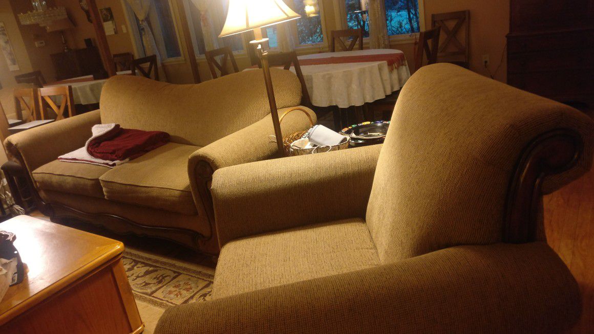 Couch $115, Chair $45 - must go price!
