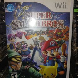 Super Smash Brothers For The Wii Game Console