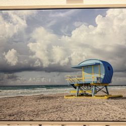 Large Decorative Wall Art Life Guard 