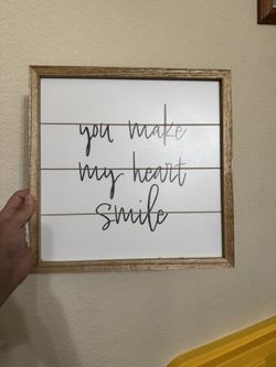 Word Art Wood Home Decor