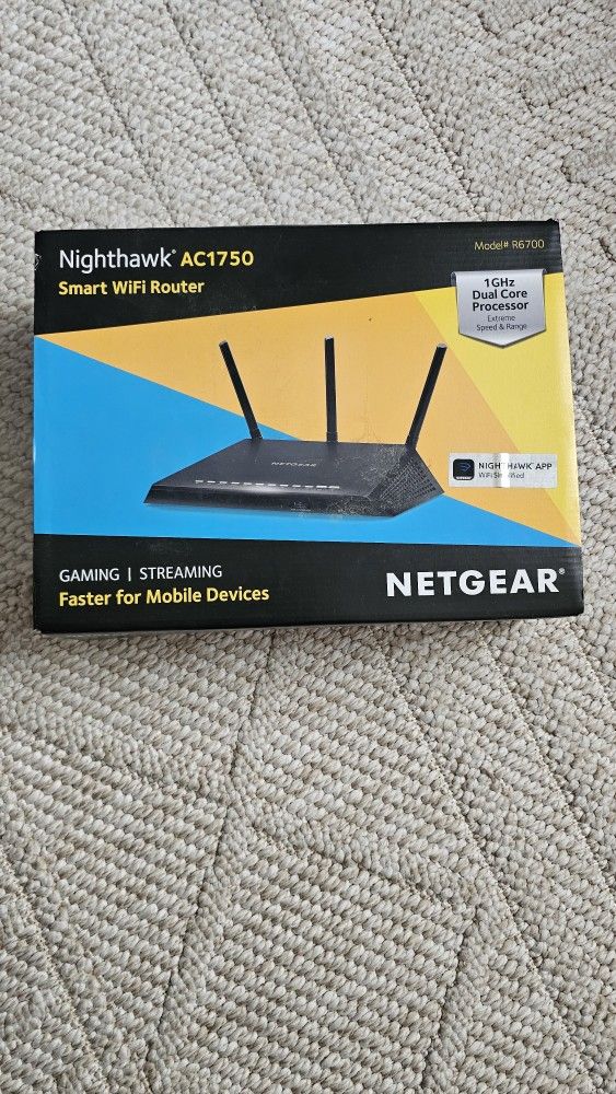 Netgear Nighthawk AC1750 Smart WiFi Router