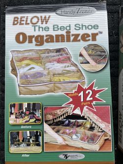 2 shoe organizers new $10 for both 