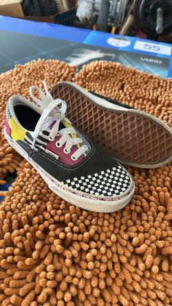 Vans Size 1.5 Vans Sneakers Era Juxtapoze Pack Black/Multi Color