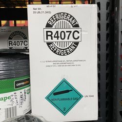 R-407C 25 lb. Refrigerant 