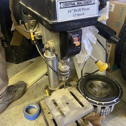 Central Machinery 10” Drill Press 12 Speed