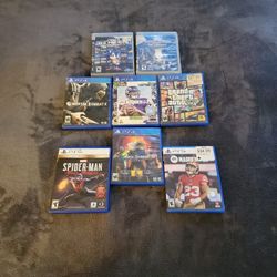 Ps3, Ps4, And Ps5 Games