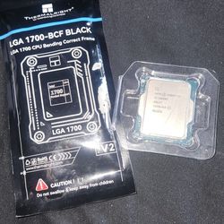 I5-12600K CPU WITH THERMALRIGHT BENDING CORRECT FRAME