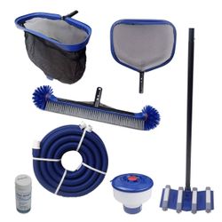 8 Piece Pool Cleaning Kit Essential All Season Tools Brand New In Box 