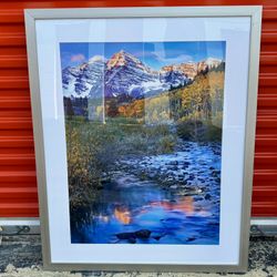 Framed Colorado Landscape Photo 