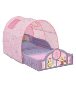 Princess toddler bed w/mattress