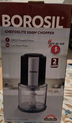 BRAND NEW. UNUSED. Borosil Chefdelite 300W Electric Chopper