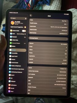 iPad Pro(12.9-inch)(4th gen)128gb wifi+cellular