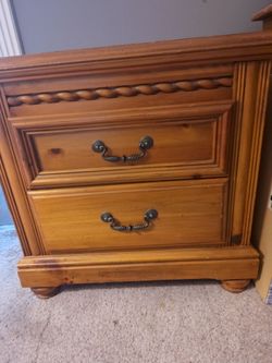 Solid wood entry table dresser drawer cajonera DE Madera solida