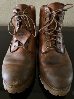 Men's Timberland® Premium 6-Inch Waterproof Boots Size 9M Retail Price Is $180