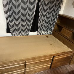 Twin Bed Base And Headboard 