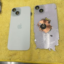 iPhone 14 XR 16 Pro 13 Max 11 Plus 15 Cracked Back Glass Screen Replacement